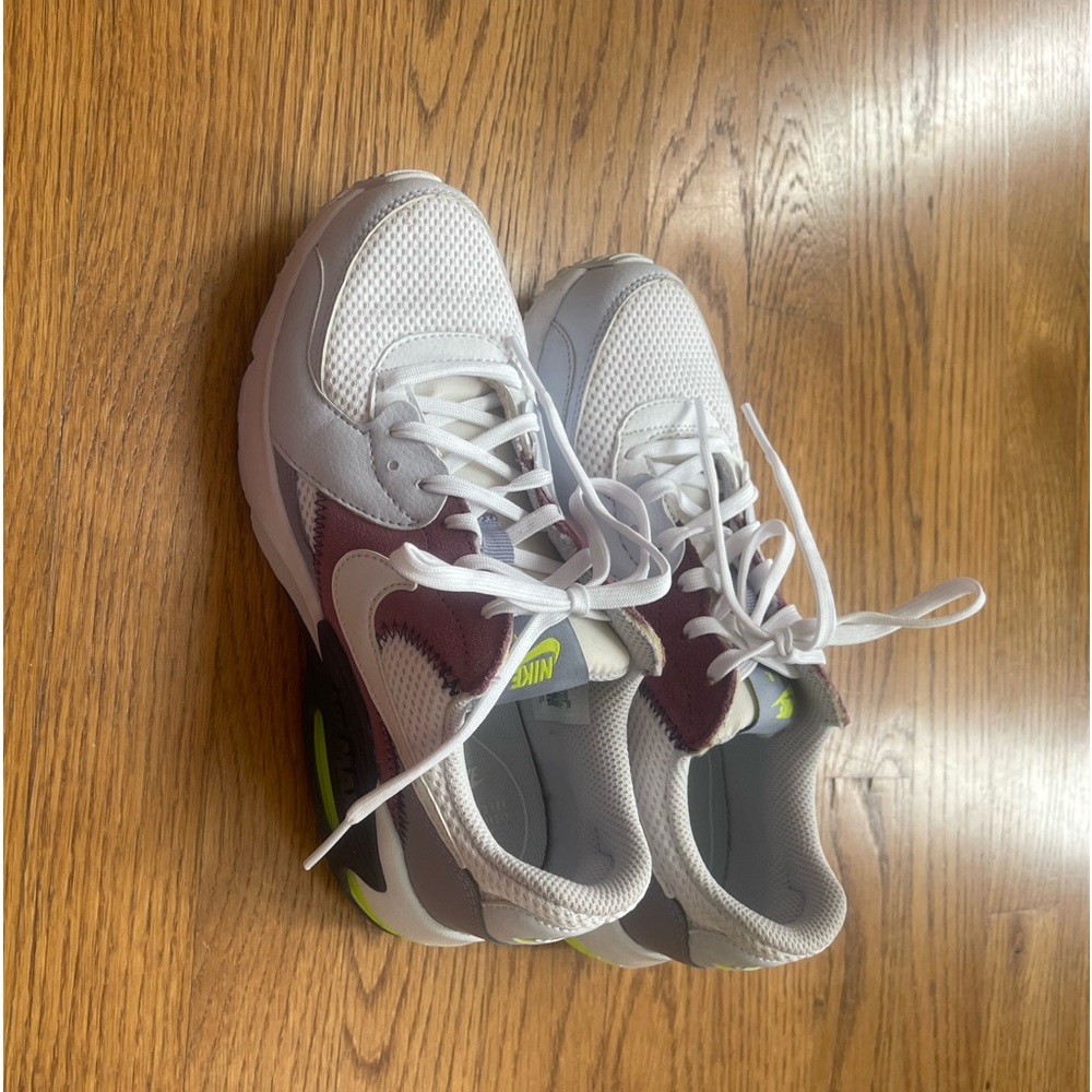 Women’s Nike Air Max Excee 'Football Grey Obsidian Volt' CD5432-007.  Size 6